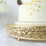 16" Cake stand Gold
